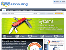 Tablet Screenshot of jobs.dssconsulting.com